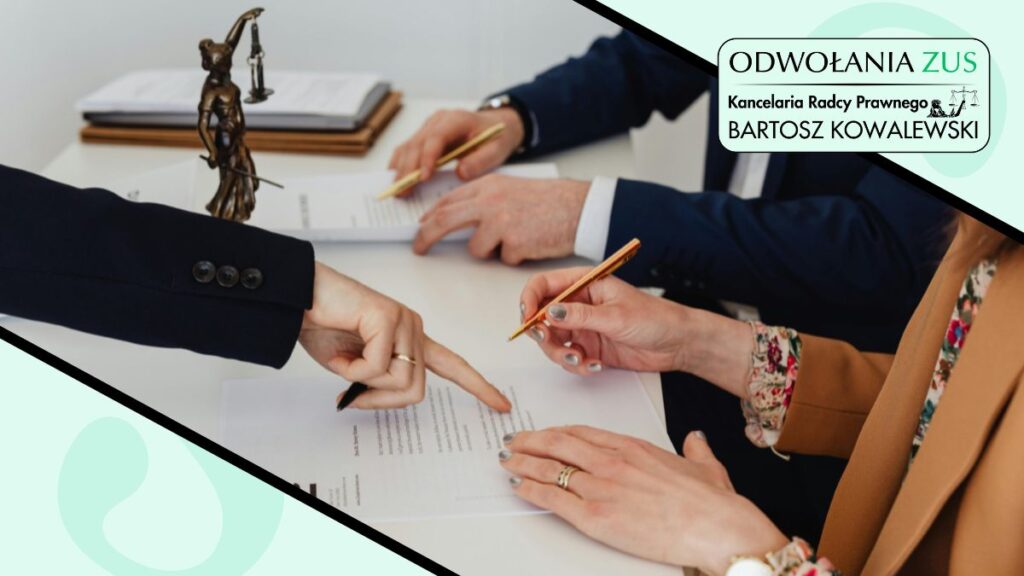osoba współpracująca ZUS odwołanie