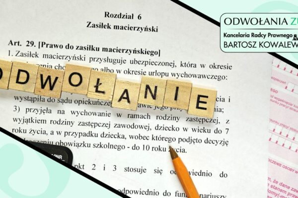 ZUS żąda zwrotu nienależnie pobranych świadczeń- jak odwołać się od decyzji, aby uniknąć zwrotu uzyskanych świadczeń?