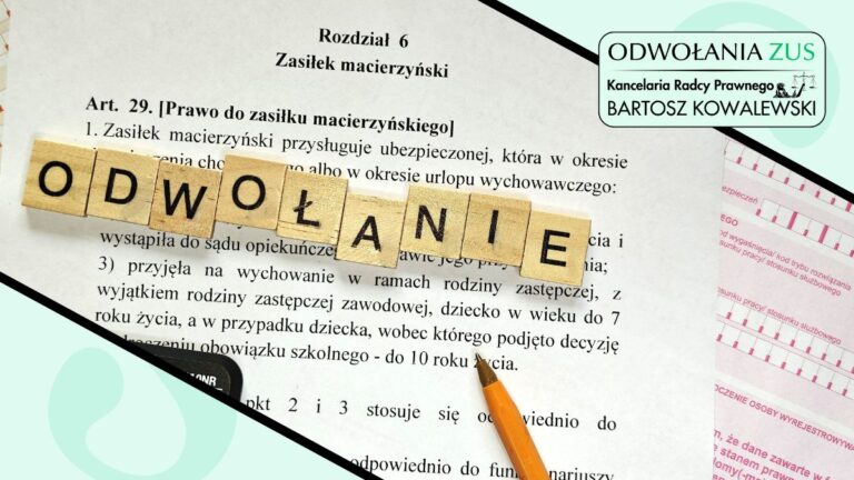 zwrot nienależnie pobranych świadczeń odwołanie