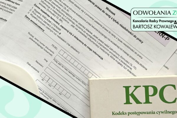 Uzyskanie prawa do renty po pobieraniu świadczenia rehabilitacyjnego