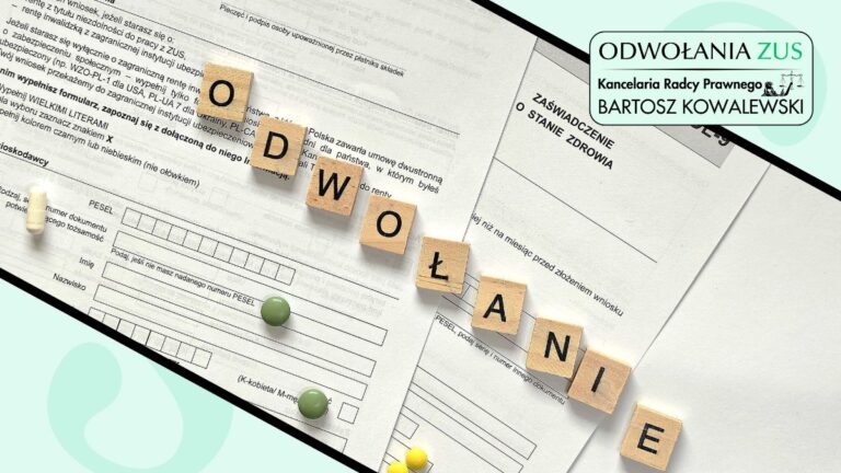 odwołanie od decyzji odbierającej rentę