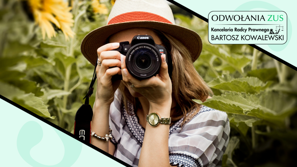 pozorność działalności fotograf ZUS