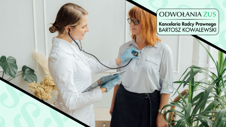 renta niezdolność pracy odwołanie ZUS